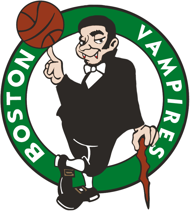 Boston Celtics Halloween 1997-Pres Primary Logo iron on transfers